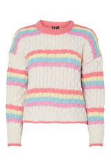 Pieces Jersey Punto blanco