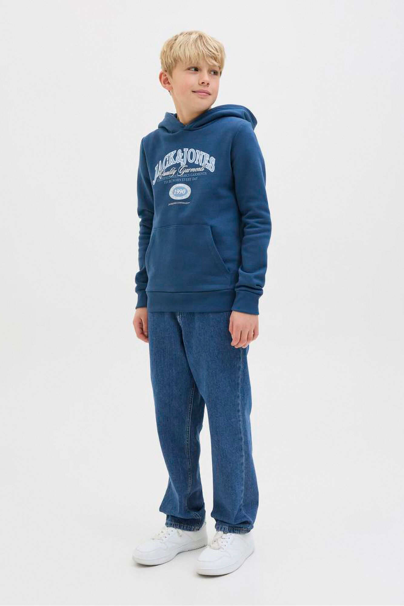 Jack & Jones Junior Sweatshirt logo com capuz