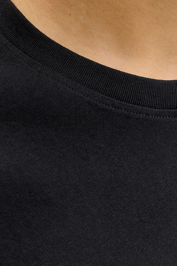 Jack & Jones Camiseta b&aacute;sica manga corta negro