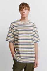 Springfield Prugasta majica Bež