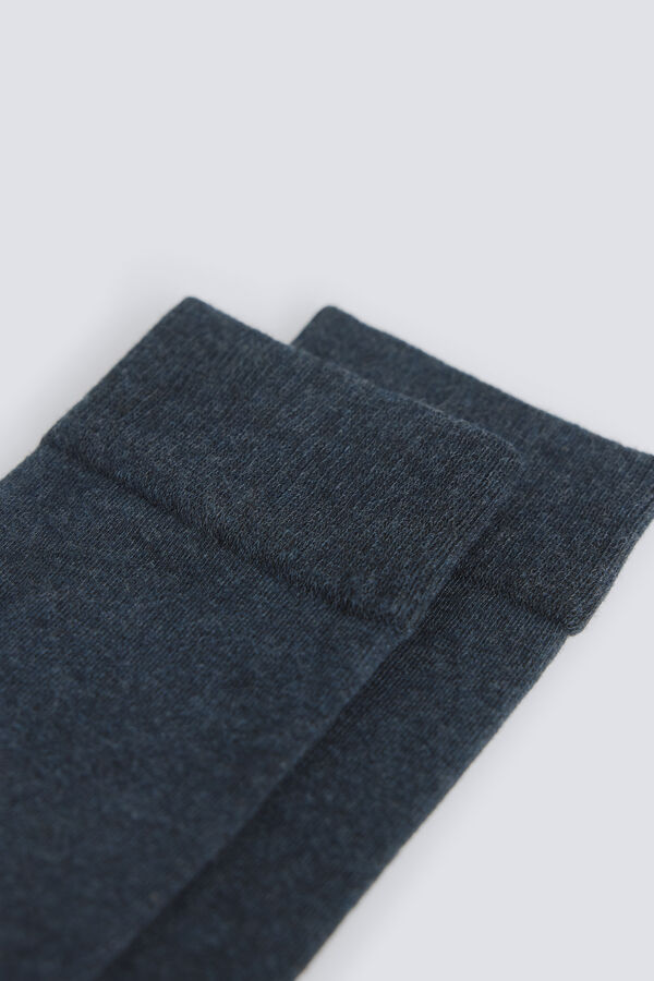 Springfield Meia melange azul