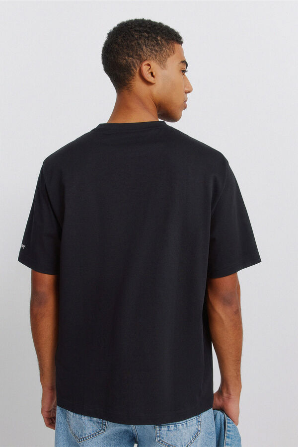 Springfield Majica TvBoy Genios del Arte Crna