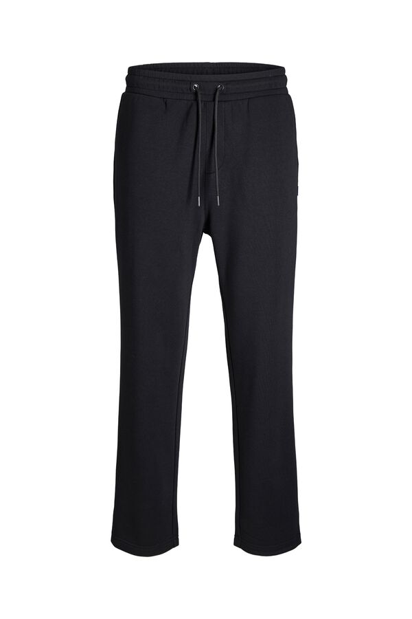 Jack & Jones Cal&ccedil;a relaxed com cord&atilde;o preto
