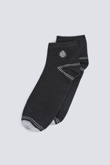 Springfield Springfield logo ankle sock black