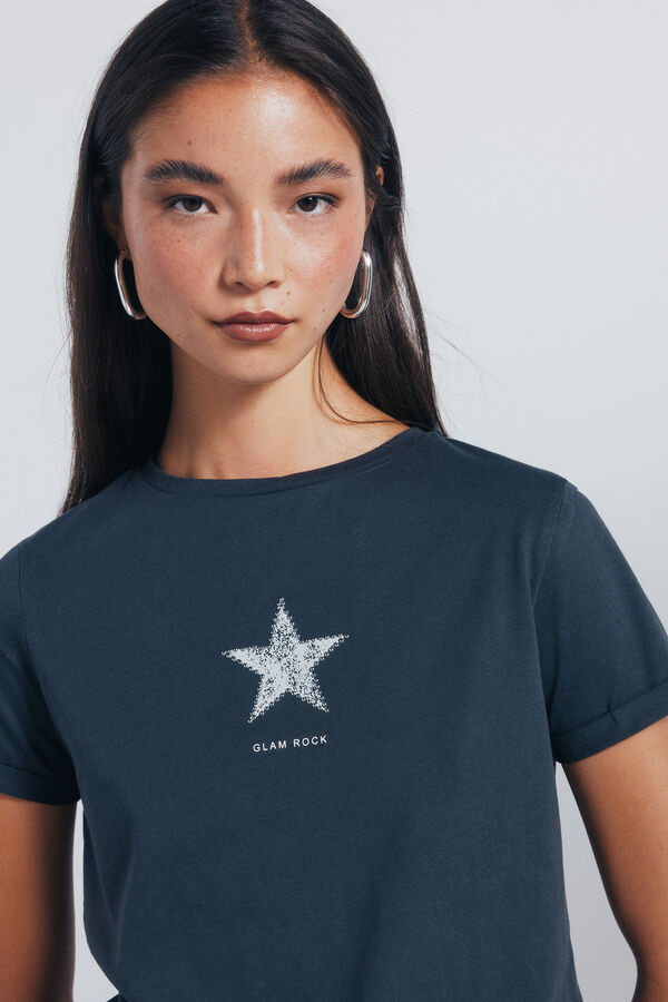 Springfield "Glam Rock" T-shirt grey