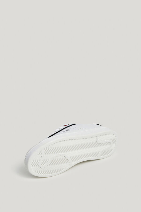 Pepe Jeans Zapatilla estilo tenis logo blanco
