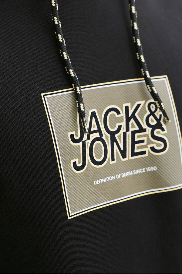 Jack & Jones Sweatshirt capuz preto