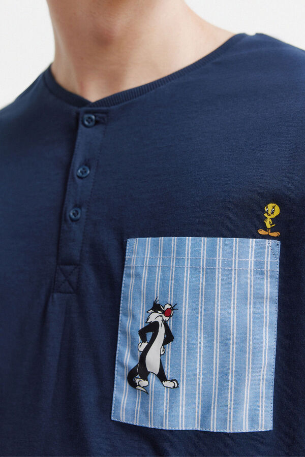 Springfield Pijama corto Looney Tunes azul