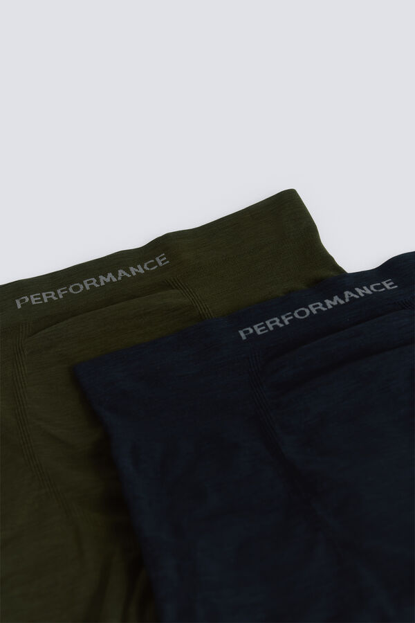 Springfield Pakovanje od 2 komada sportskih be&scaron;avnih bokserica Plava