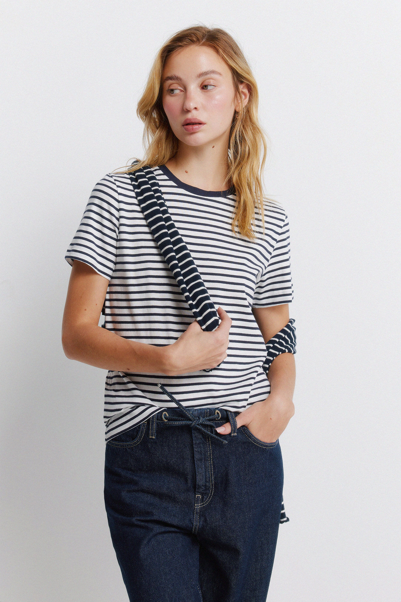 Springfield Camiseta b&aacute;sico manga corta