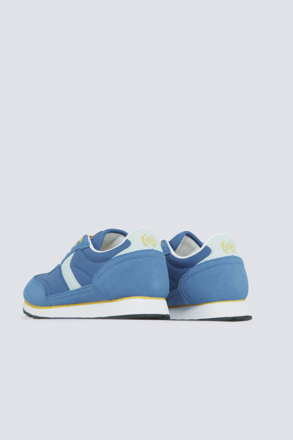 Springfield Ležerne kožne patike Plava