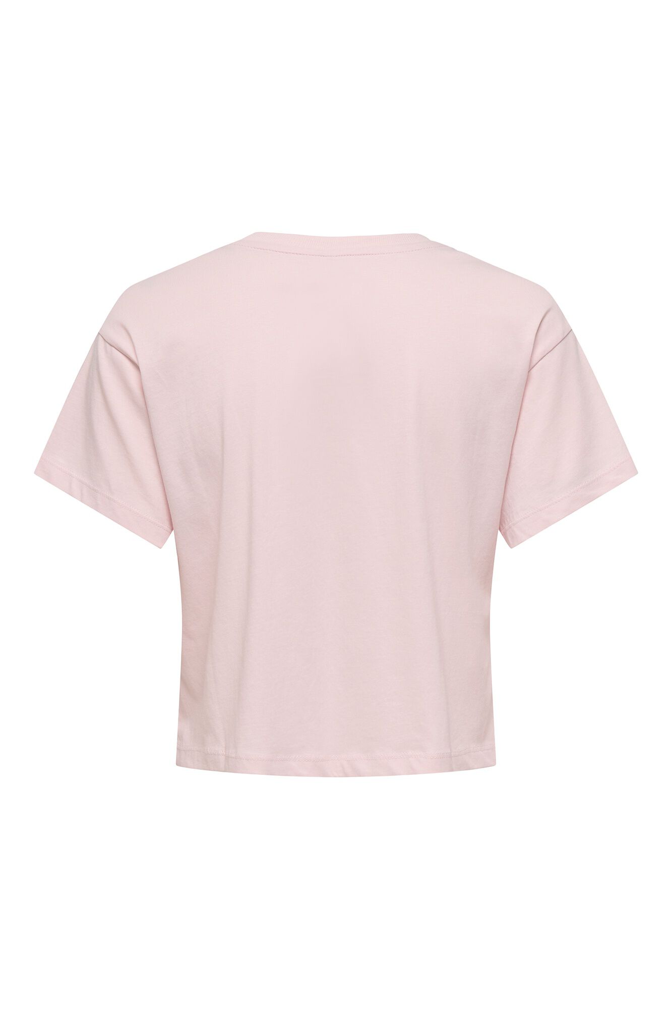 Only T-shirt crop de manga curta
