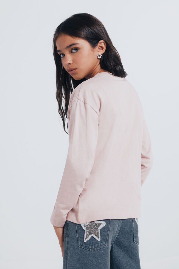 Springfield Kids Majica dugih rukava cowgirl za devojčice Roze