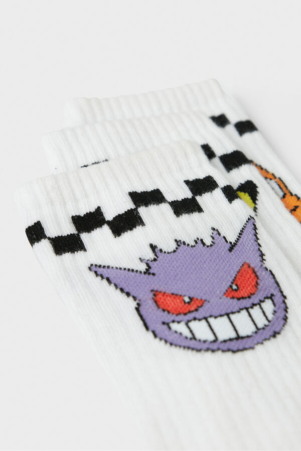 Name it Pokemon socks pack white