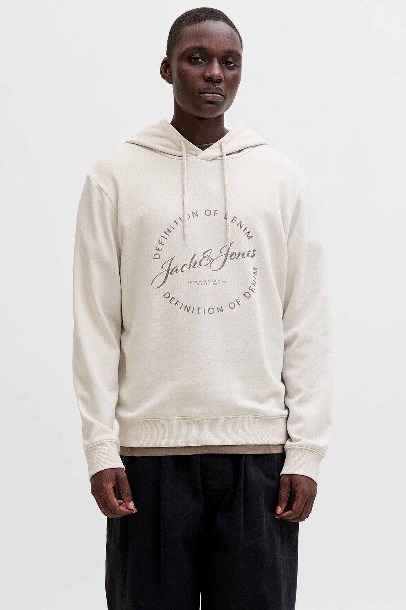 Jack & Jones Sudadera con capucha felpa suave