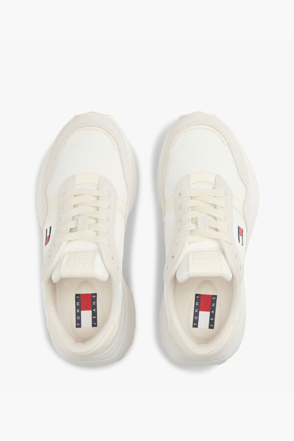 Tommy Jeans Zapatilla runner blanco