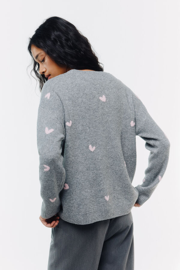 Springfield Džemper sa laticama Plava