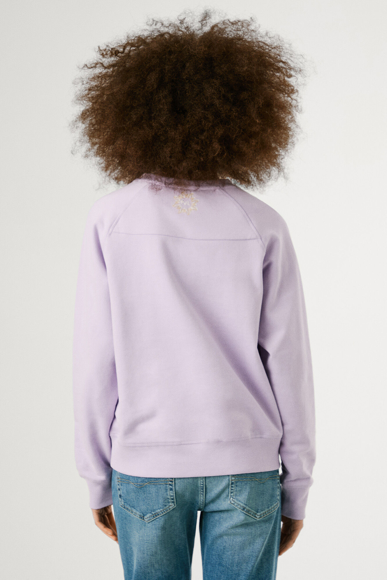 Pepe Jeans Sudadera de manga larga con el logo frontal bordado