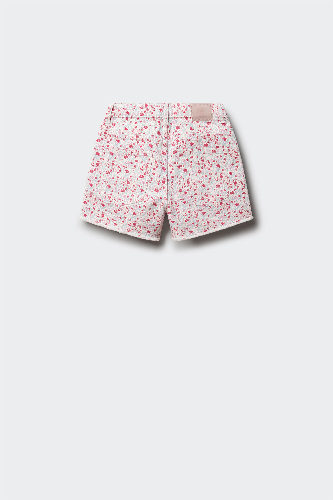 Springfield Kids Short sarga flores ni&ntilde;a