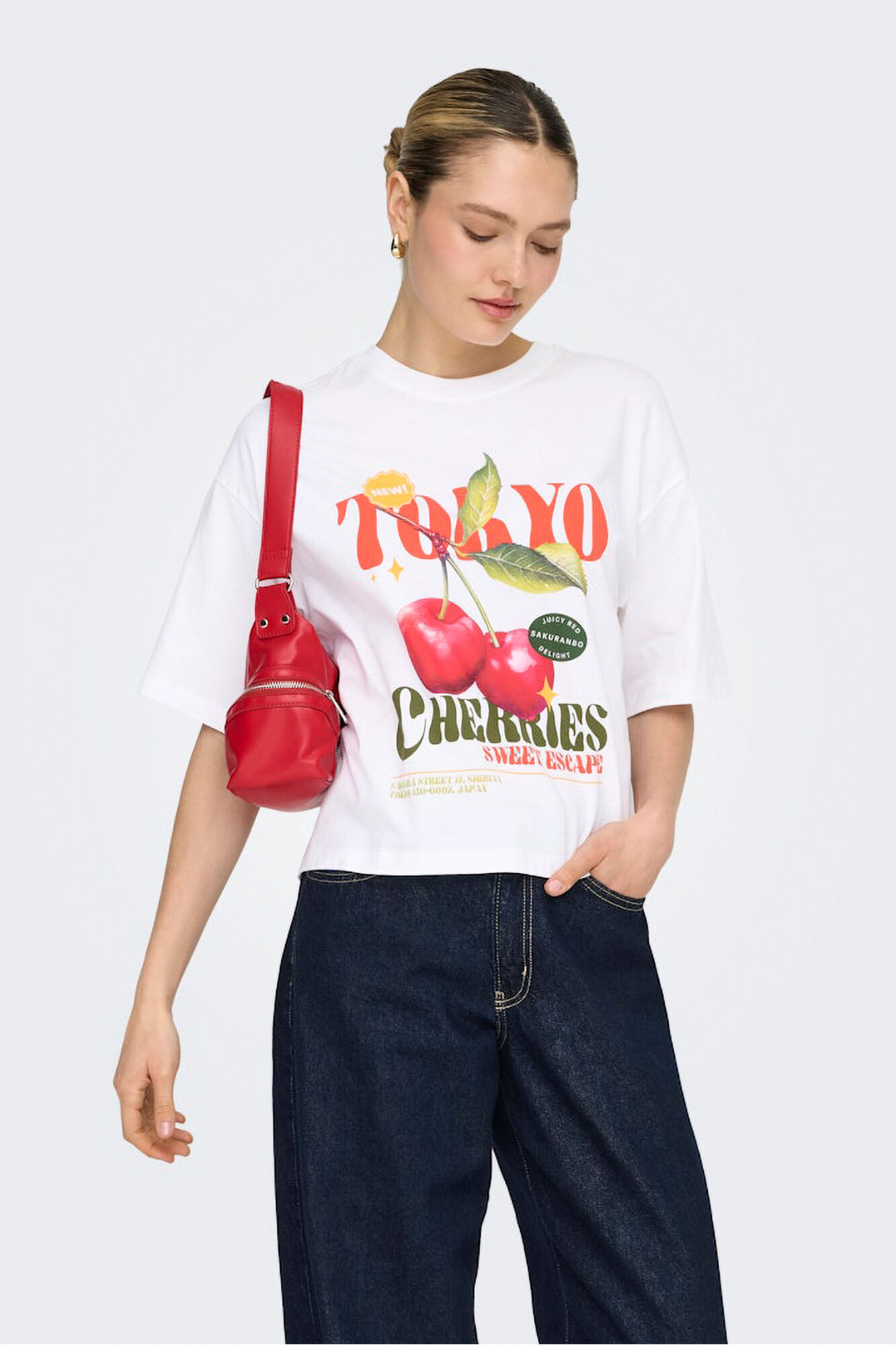 Only T-shirt com desenho na frente