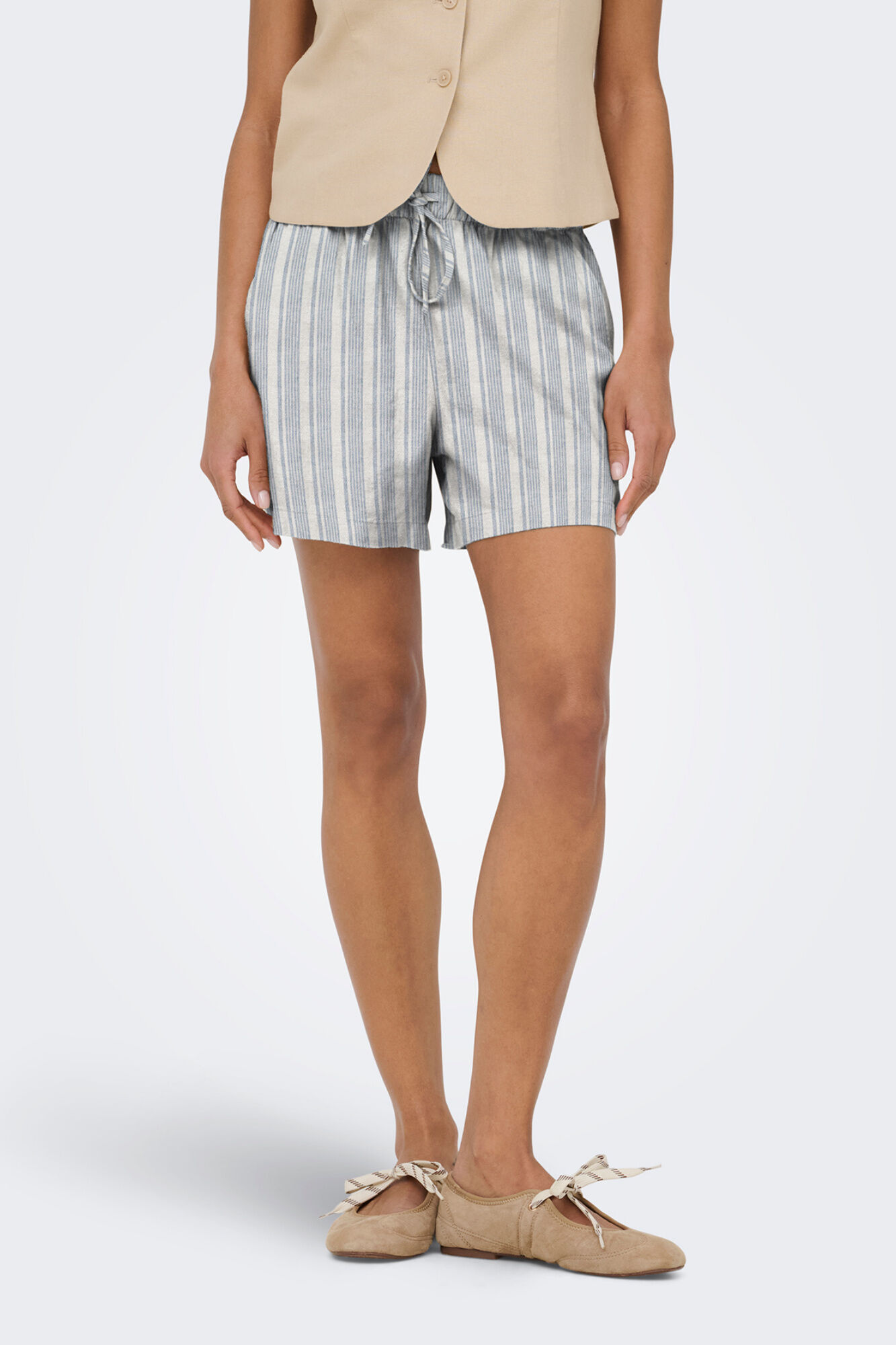Only Shorts de lino