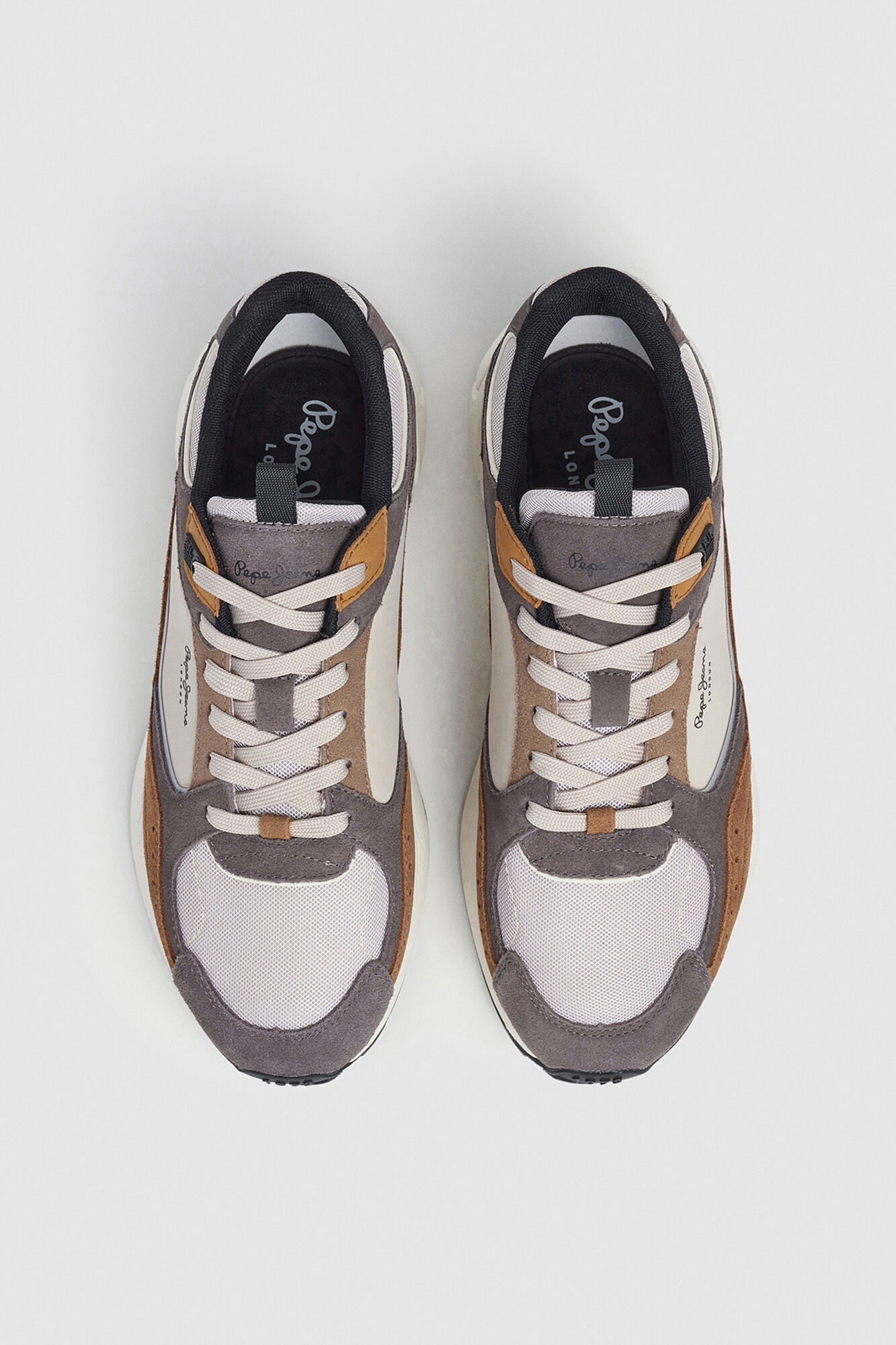 Pepe Jeans Zapatillas Con Detalles En Ante