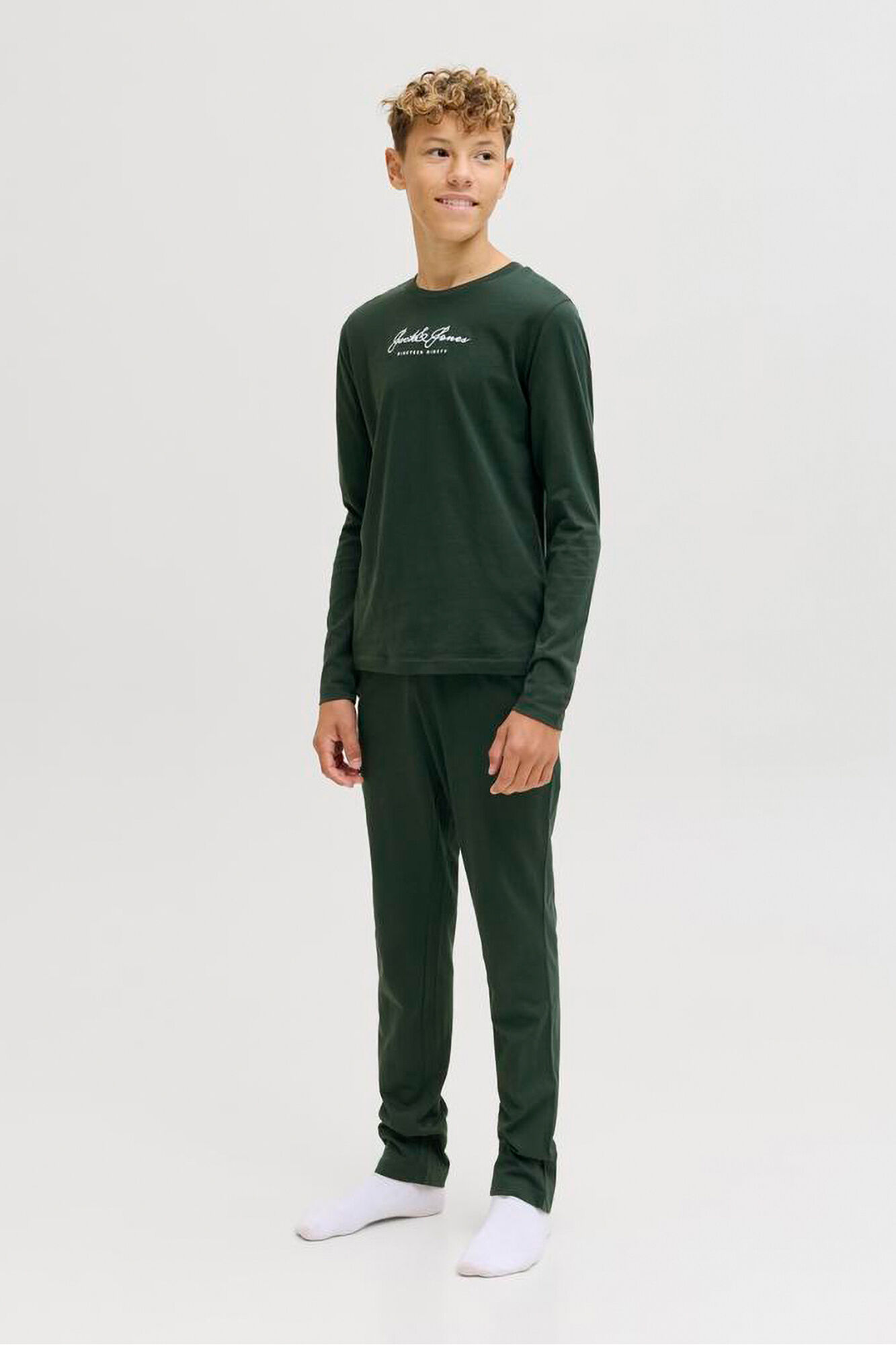 Jack & Jones Junior Set de pijama con logo