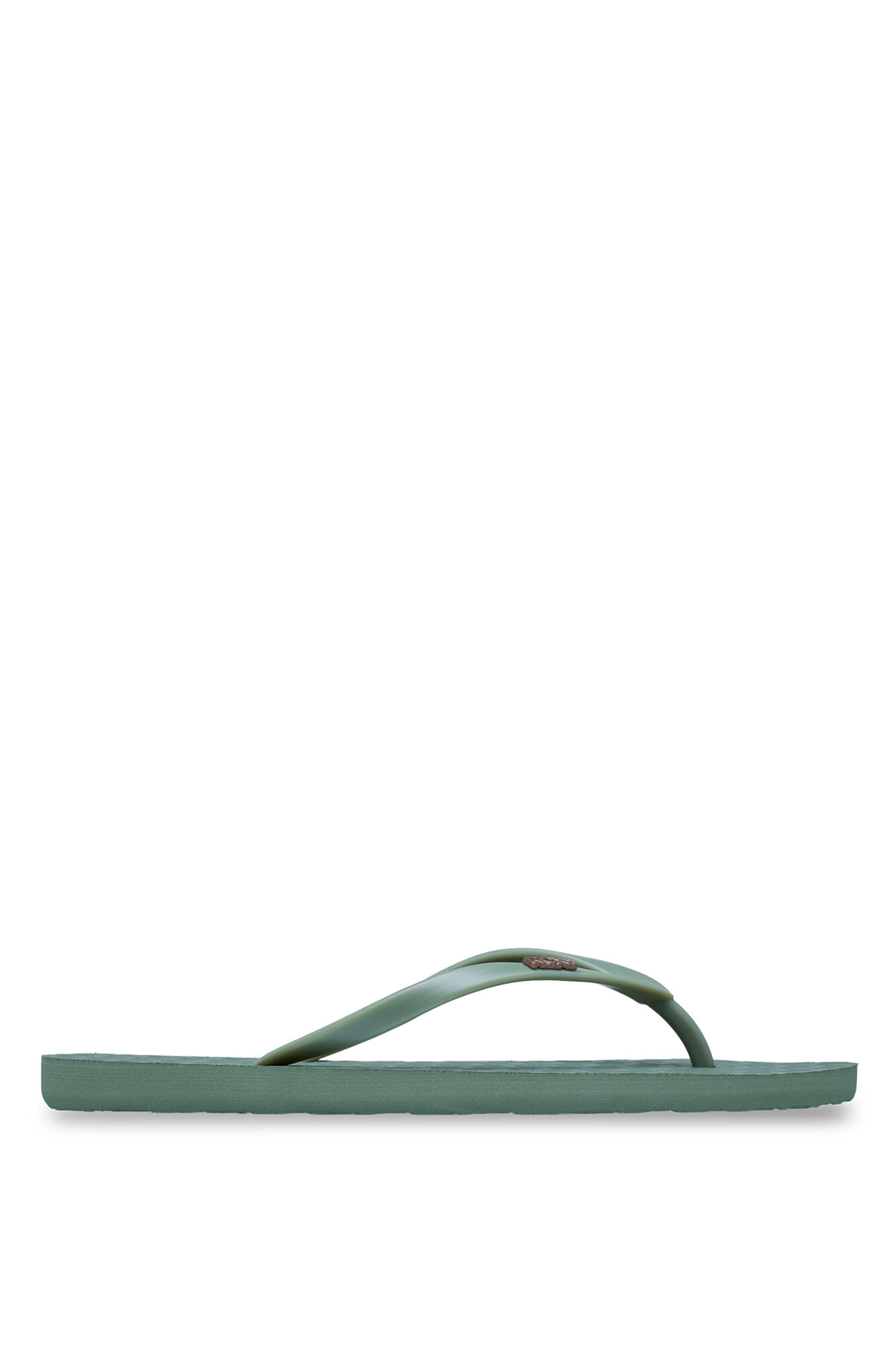 Roxy Chanclas tiras logo met&aacute;lico
