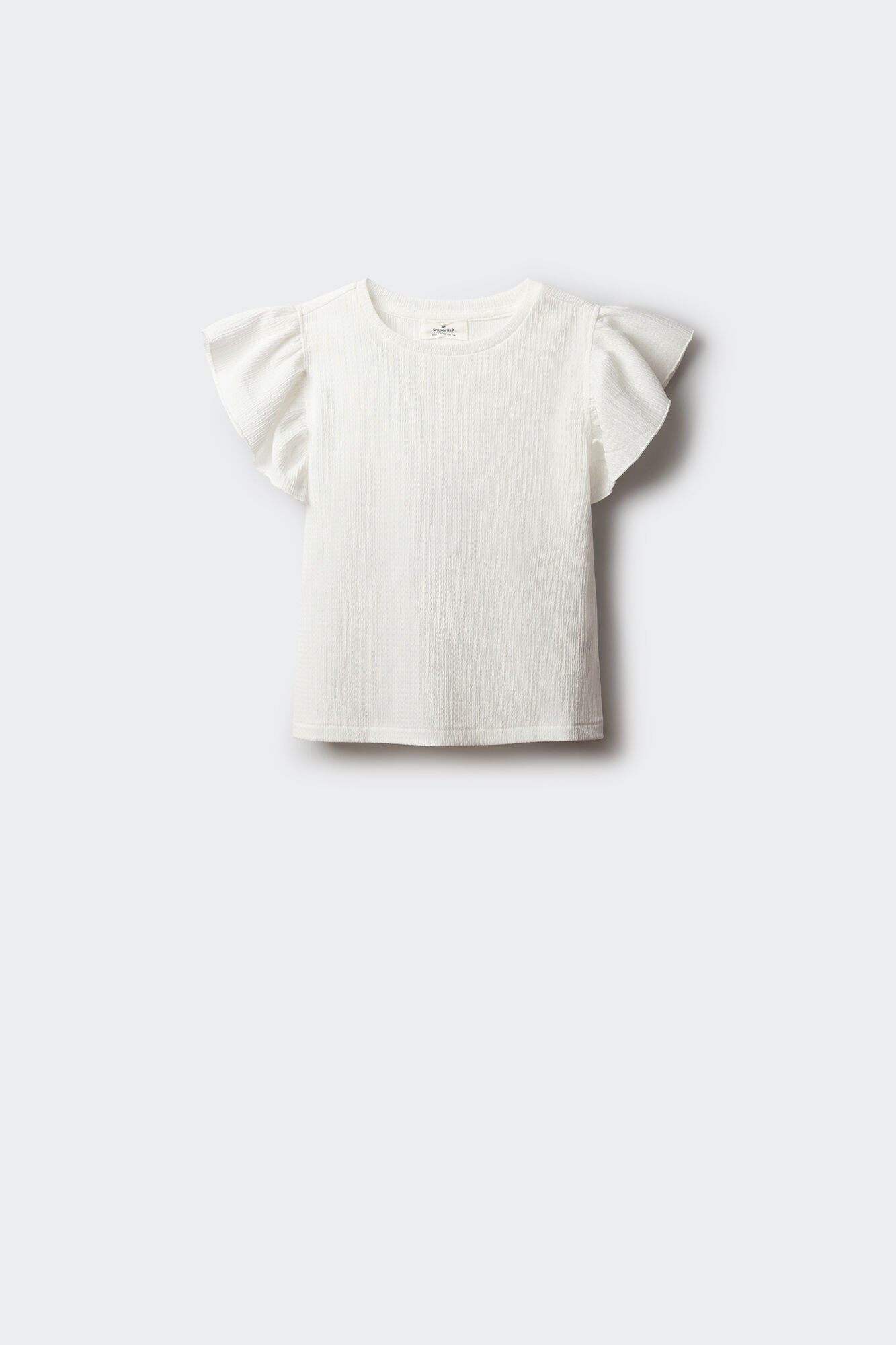 Springfield Kids Majica kratkih rukava sa karnerima za devojčice