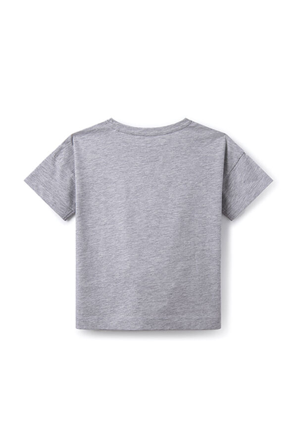 Springfield Girls' Rolling Stones T-shirt grey