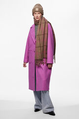 Pieces Cachecol fino axadrezado cru