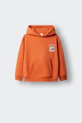 Springfield Kids Sudadera calavera hielo ni&ntilde;o naranja
