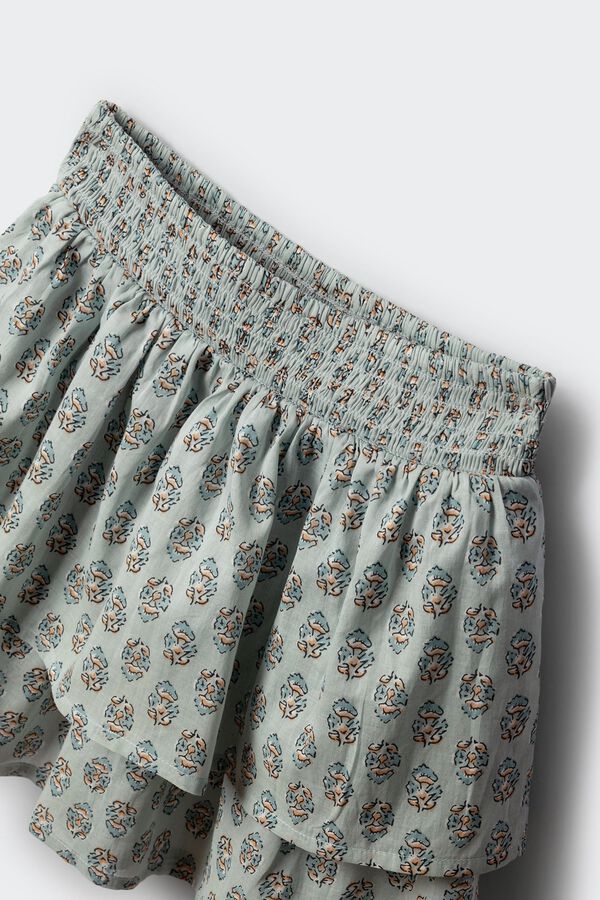 Springfield Kids Suknja sa pečatima za devojčice Zelena