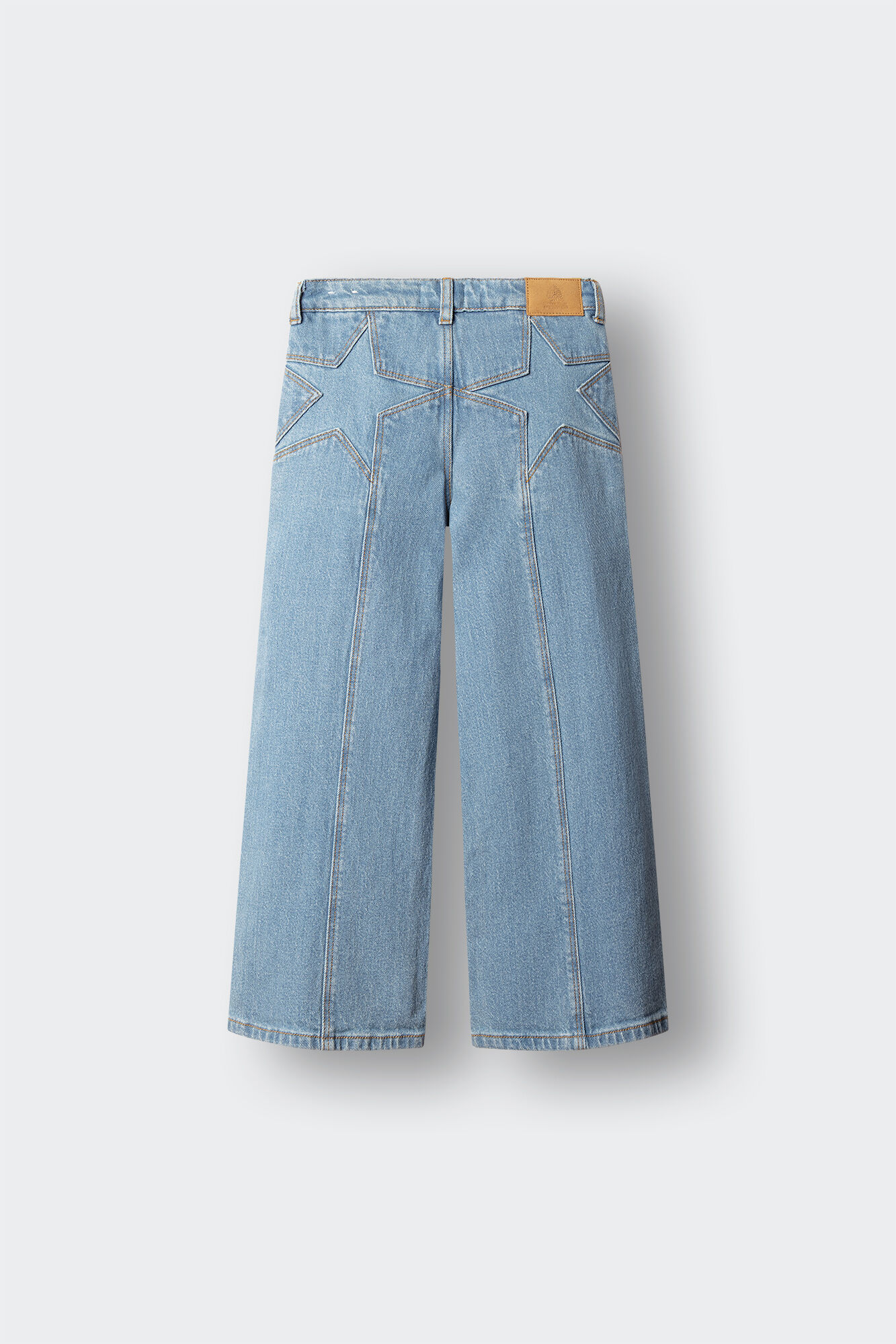 Springfield Kids Pantalon wide leg denim ni&ntilde;a