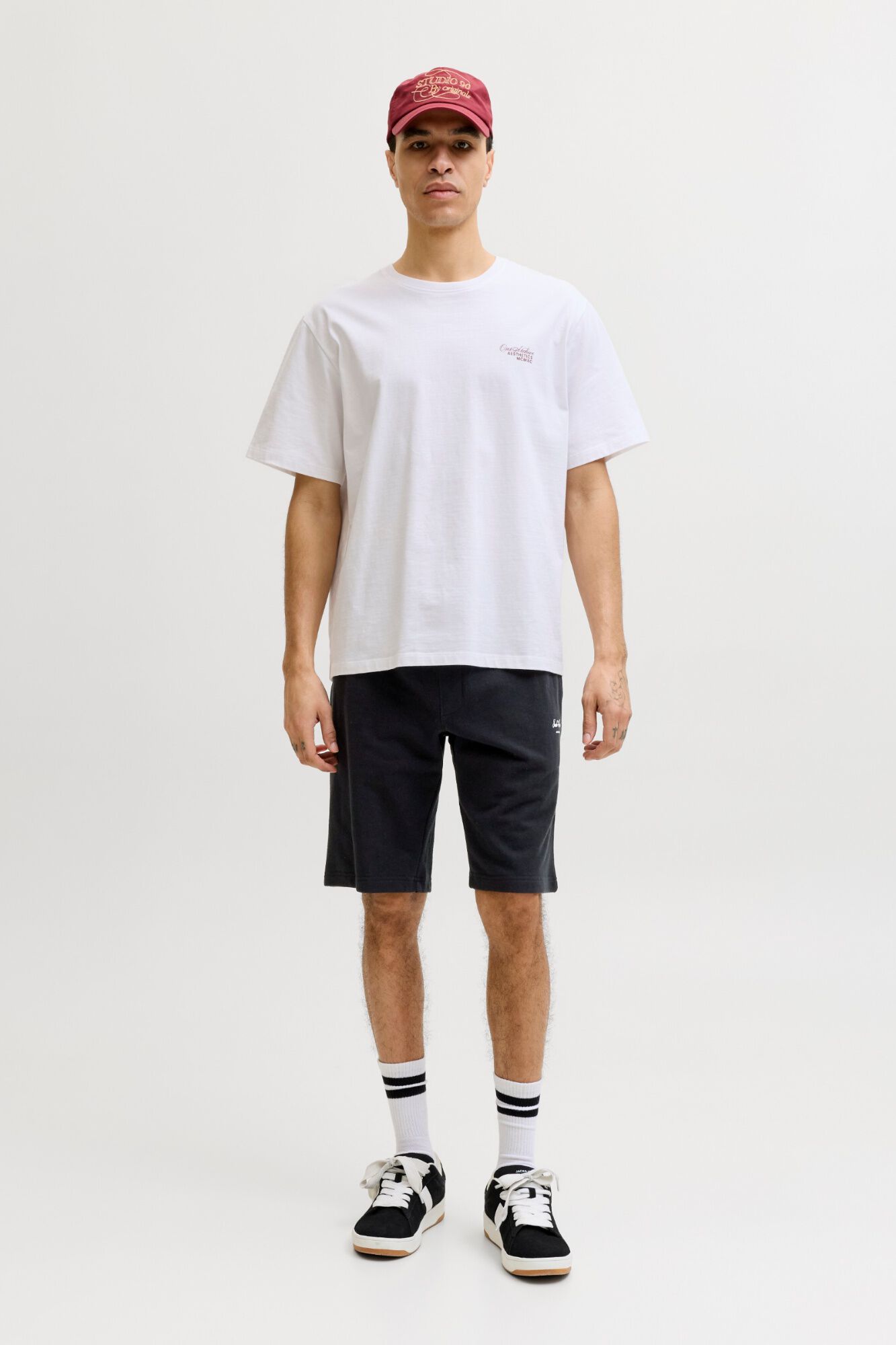 Jack & Jones Bermuda de felpa regular fit