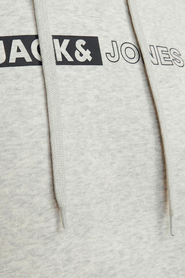 Jack & Jones Sudadera capucha gris