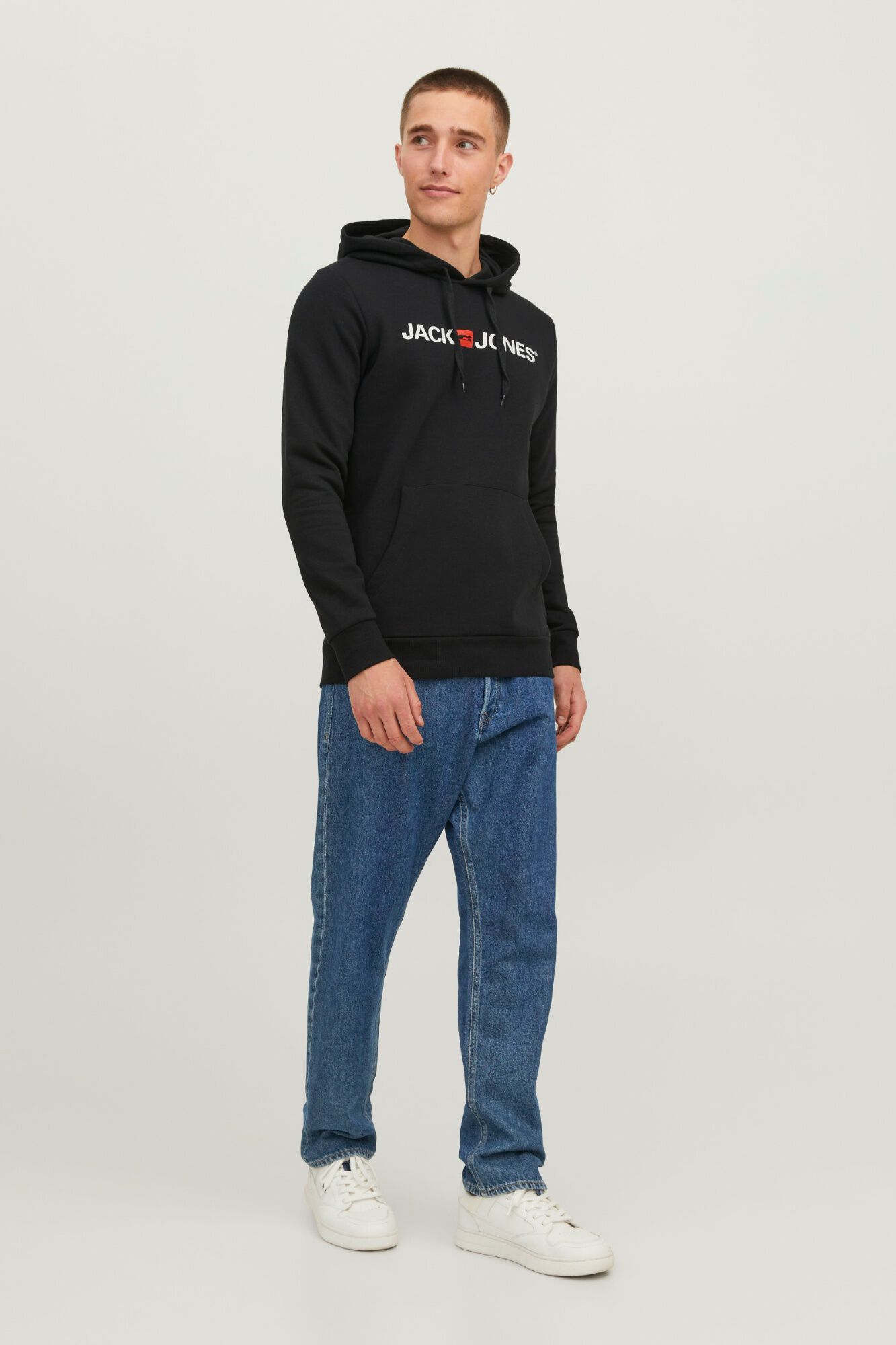 Jack & Jones Sudadera regular con capucha