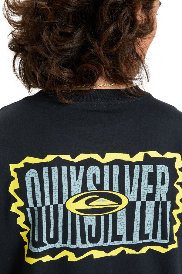 Quiksilver Gotam Foam - for men short sleeve T-Shirt black