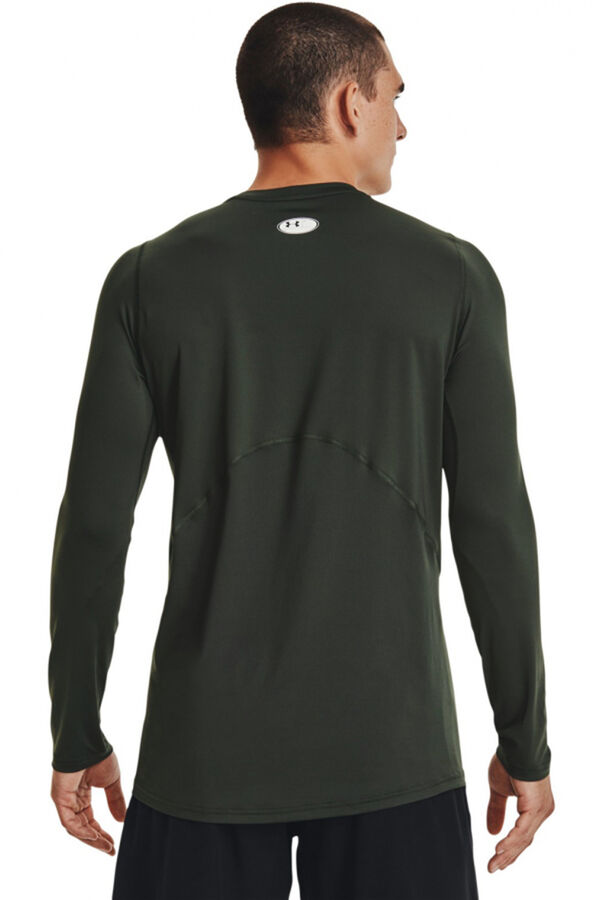 Under Armour Camiseta manga larga HeatGear Fitted kaki