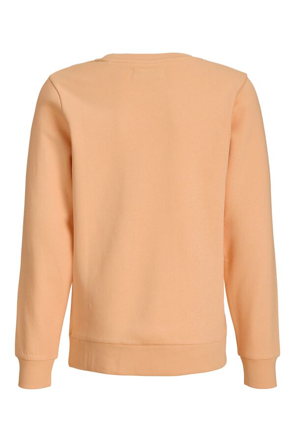 Jack & Jones Junior Sudadera logo grande naranja