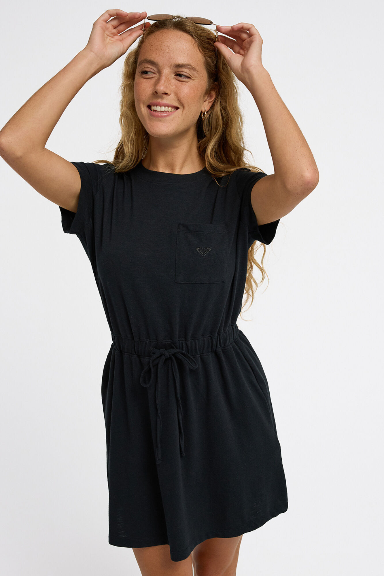 Roxy Vestido corto cintura el&aacute;stica
