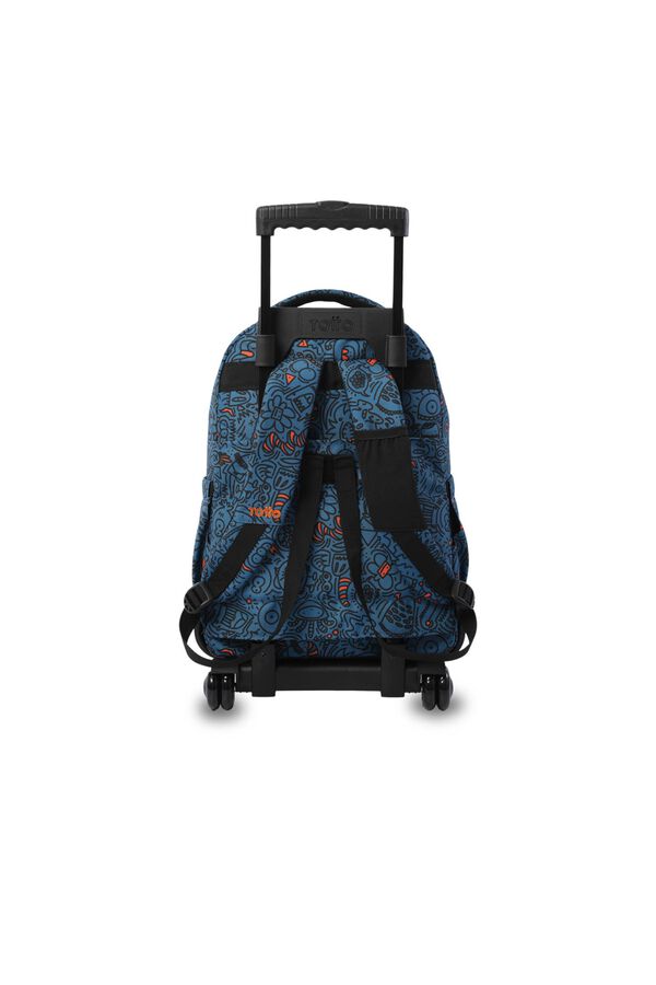 Totto Mochila Renglones azul