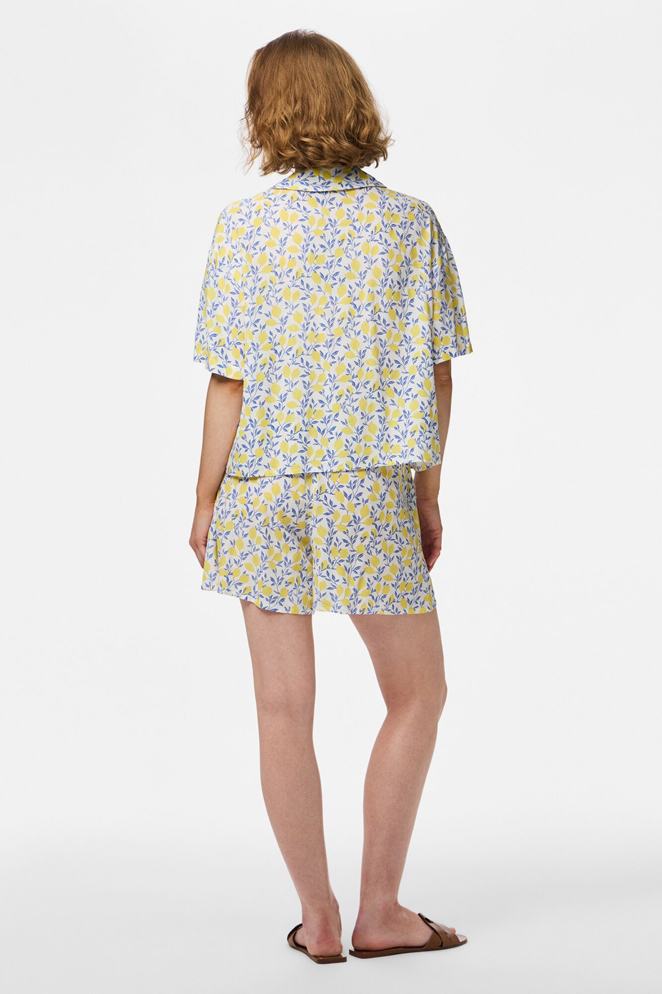 Pieces Short fluido estampado