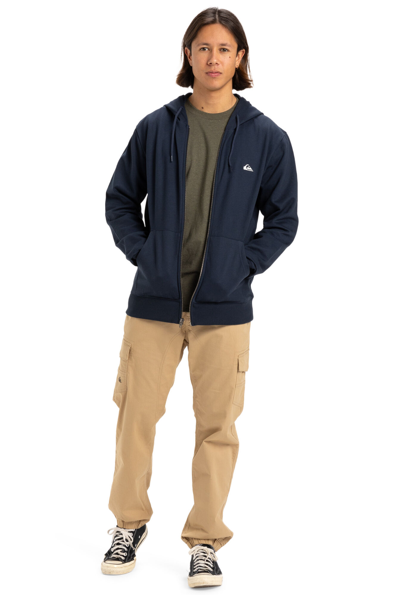 Quiksilver Sudadera con capucha y cremallera