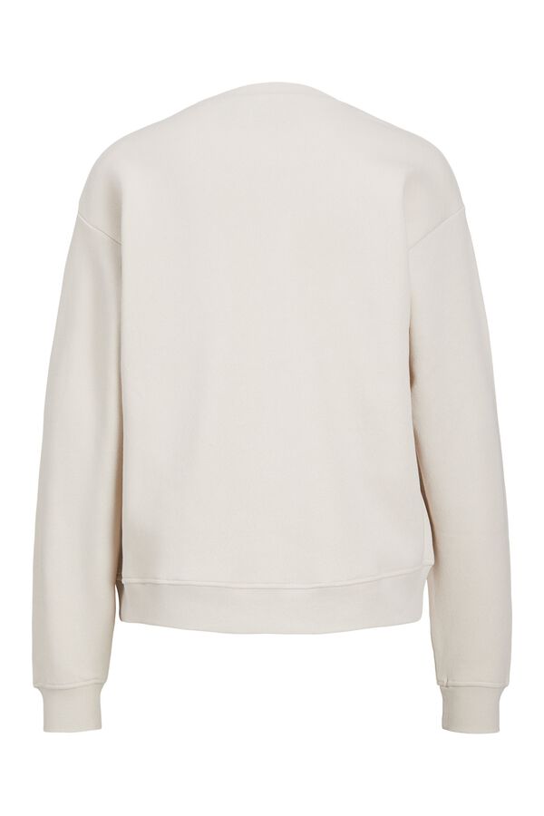 Jack & Jones Sudadera cuello redondo gris