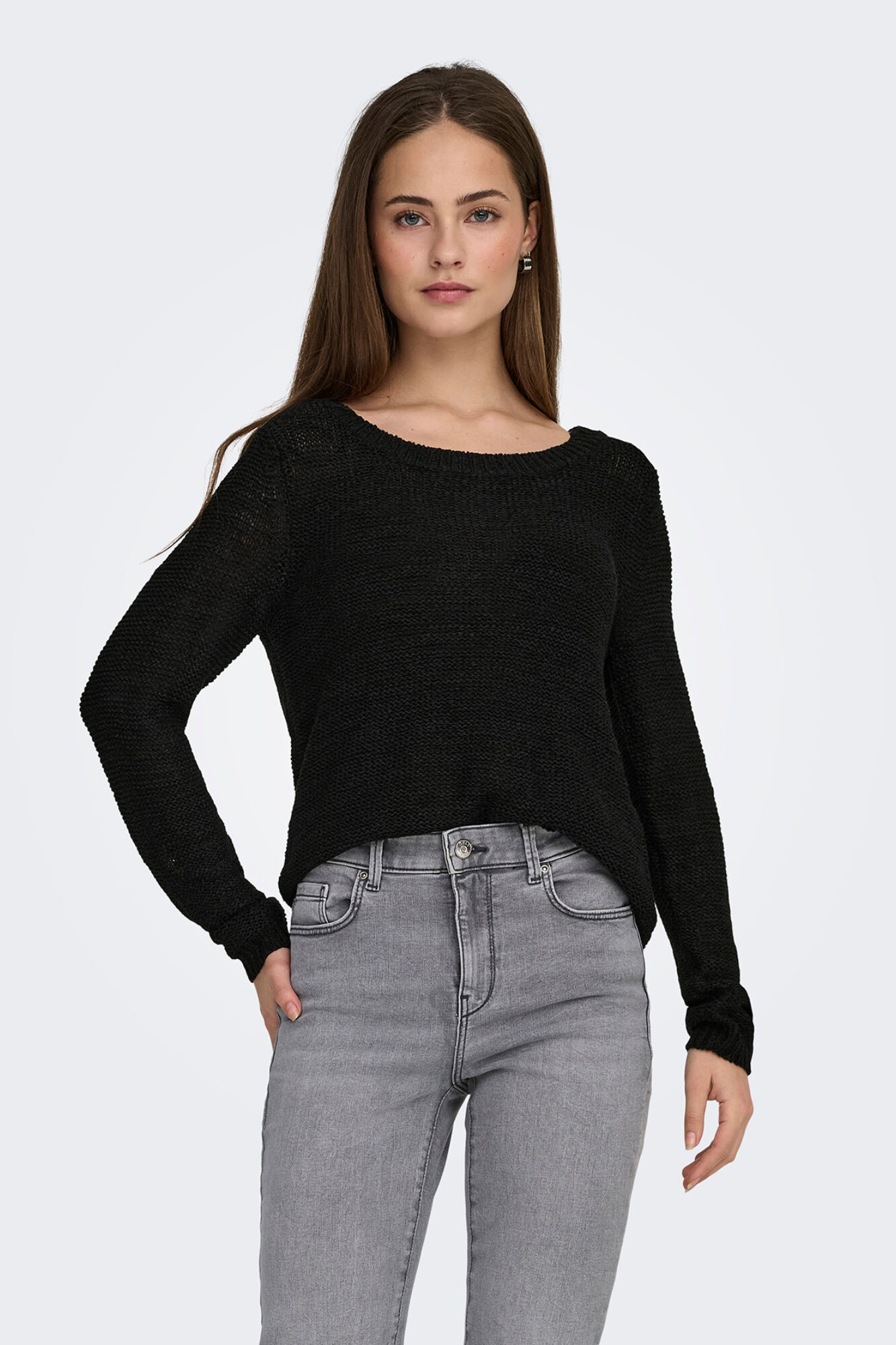 Only Camisola de gola redonda