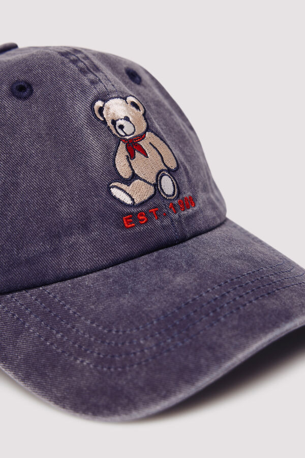 Springfield Kačket sa bandanom i medvedićem Plava
