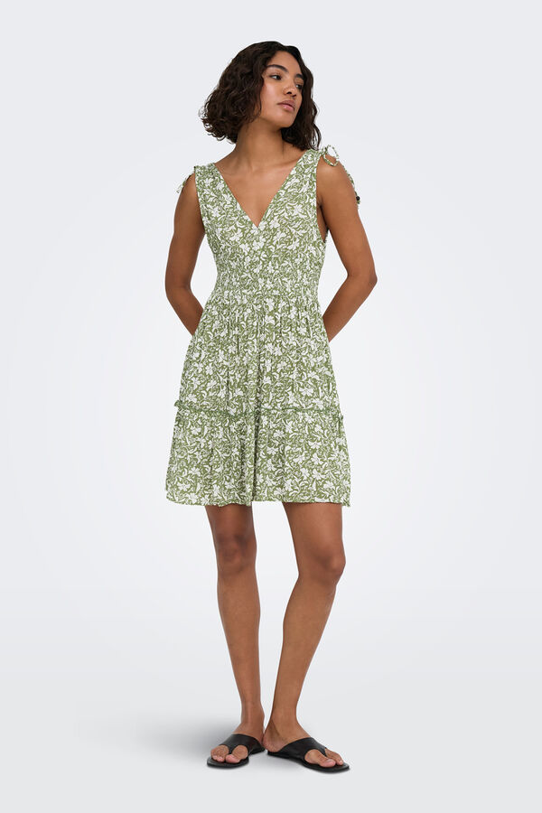 Only Vestido corto estampado floral estampado