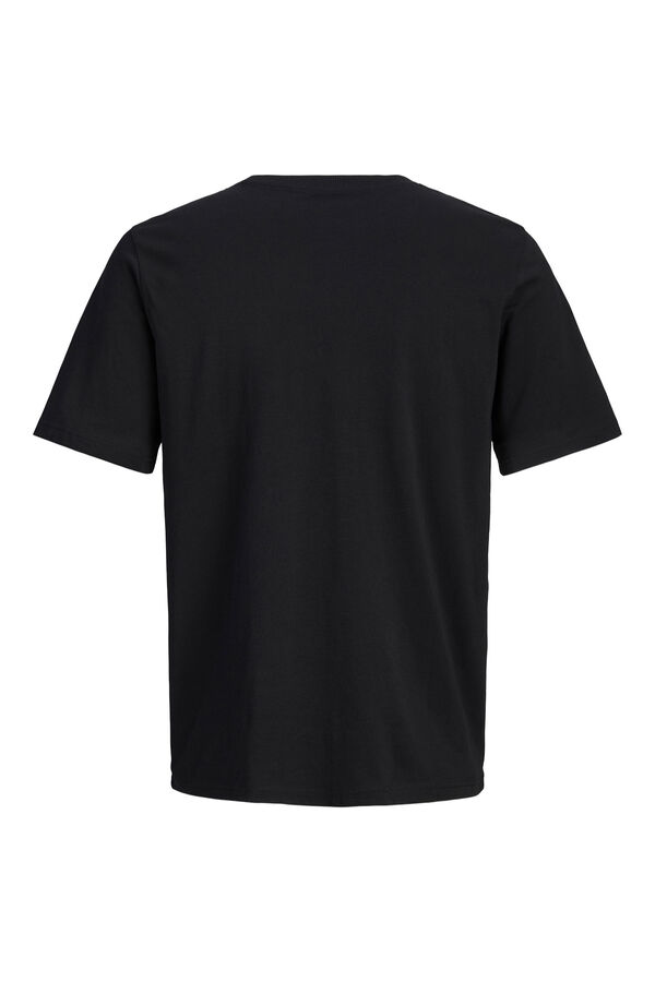 Jack & Jones T-shirt estampada de manga curta preto