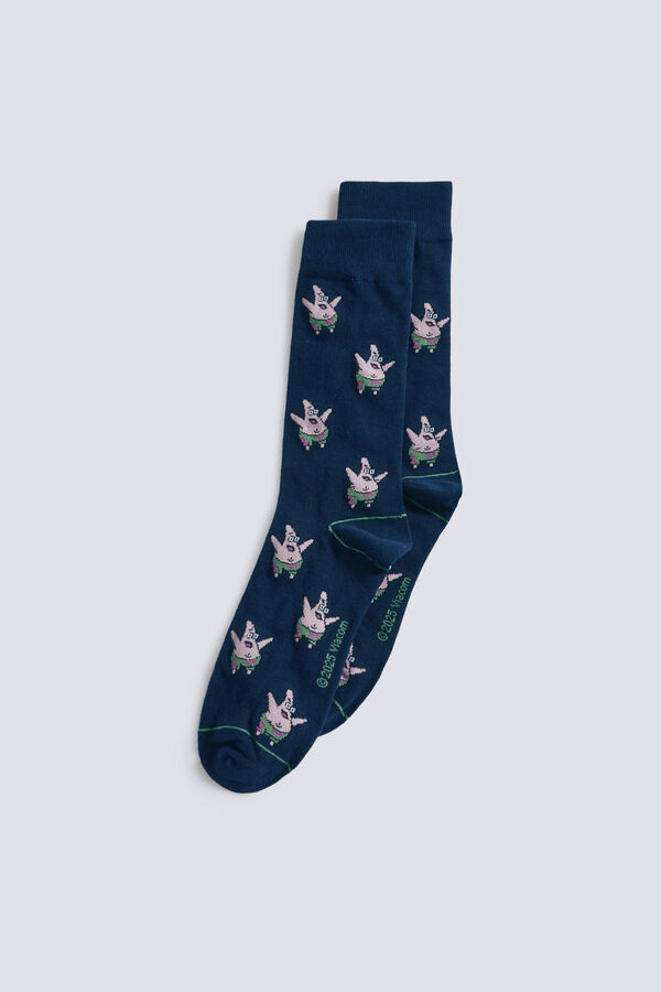 Springfield SpongeBob Patrick Sock Plava